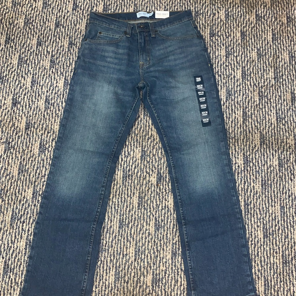 True Craft Blue Jeans, Straight Flex